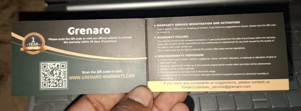 Grenaro wireless microphone